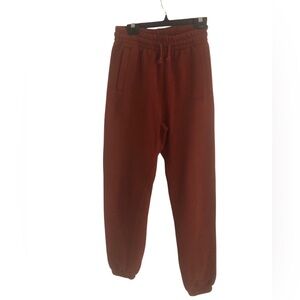 ROOTS Copper Rust Red Jogger Sweatpants
Small